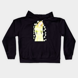 Dancing with the Daisies- Yellow Kids Hoodie